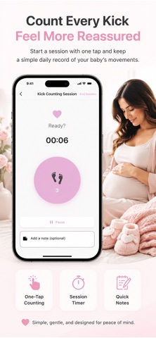 Baby Kick Counter , Tracker — App Store screenshot 1