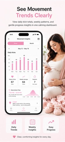 Baby Kick Counter , Tracker — App Store screenshot 2