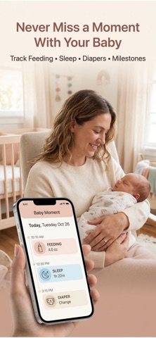 Baby Tracker:Feed Sleep Diaper — App Store screenshot 1