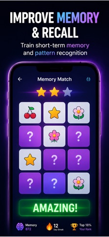 Brain Games & IQ Booster — App Store screenshot 2