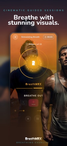 Breathing Exercises: BreathMAX — App Store screenshot 2