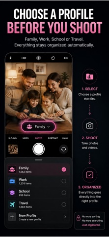 Camera Organizer: Photos Video — App Store screenshot 2