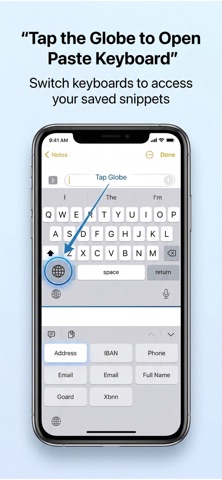 Clipboard Paste: Keyboard — App Store screenshot 1