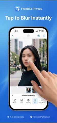 Face Blur & Censor Photo — App Store screenshot 3