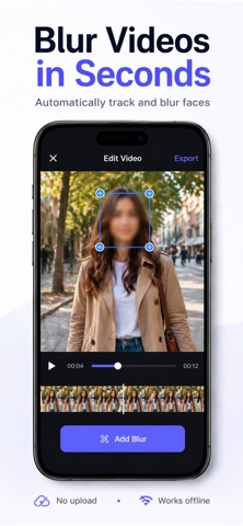 Face Blur: Photo & Video — App Store screenshot 2
