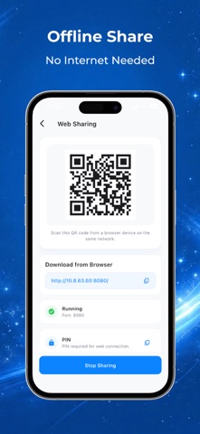 Fast File Sharing App — App Store screenshot 2