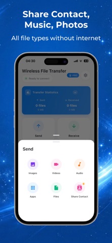 Fast File Sharing App — App Store screenshot 3