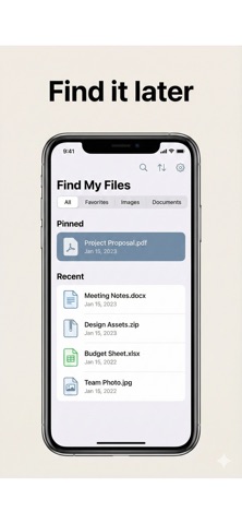 Files:Myfile Organizer,Inbox — App Store screenshot 3