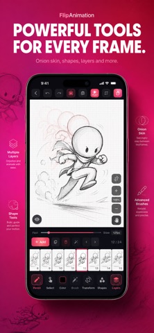 Flip Animation: 2D Draw Create — App Store screenshot 1