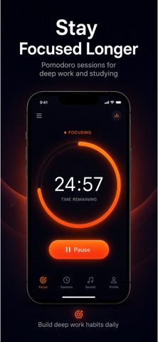 Focus Keeper: Pomodoro Timer — App Store screenshot 1