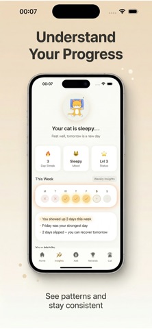 Habit Tracker: Pet & Self Care — App Store screenshot 2