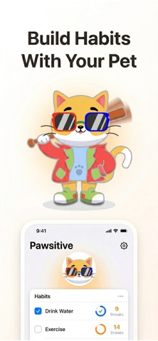 Habit Tracker: Pet & Self Care — App Store screenshot 3
