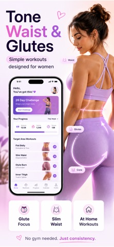 Home Workout for Women: Fit — App Store screenshot 2