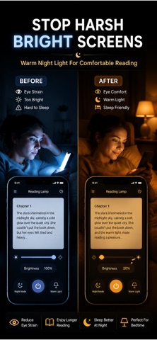Night Light Reading Lamp — App Store screenshot 3