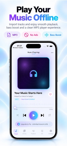 Offline Music Player: MP3Zen — App Store screenshot 1