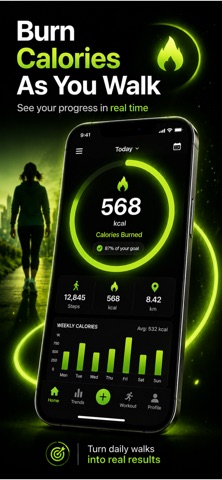 Pedometer:Step Counter Tracker — App Store screenshot 3