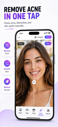 Photo Editor: Retouch & Blur — App Store screenshot 3