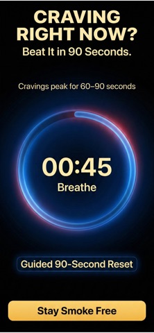 Quit Smoking Tracker, No Smoke — App Store screenshot 2