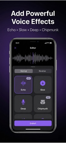 Reverse Audio Record Sound — App Store screenshot 3
