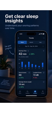 Snore Recorder: Sleep Tracker — App Store screenshot 3