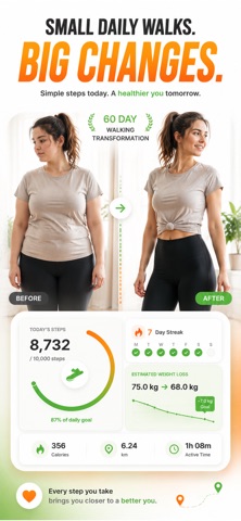 Step Counter & Weight Loss — App Store screenshot 2