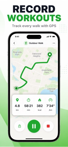 Steps Tracker & Pedometer — App Store screenshot 2