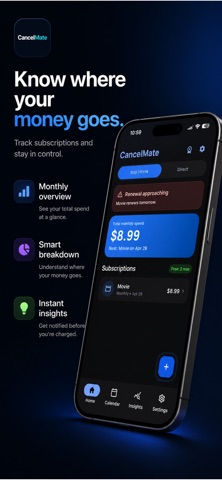 Subscription Tracker Saver — App Store screenshot 1