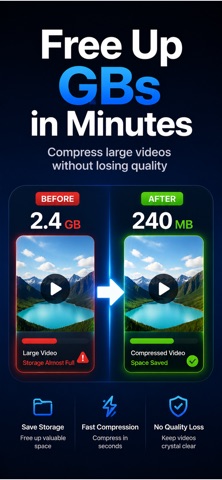 Video Compress & Shrink Video — App Store screenshot 1