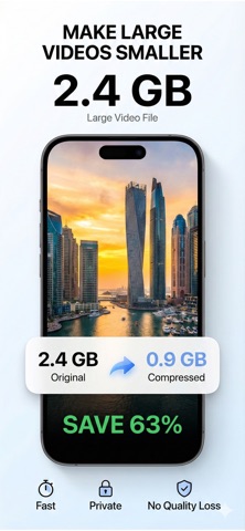 Video Compress & Shrink Video — App Store screenshot 3