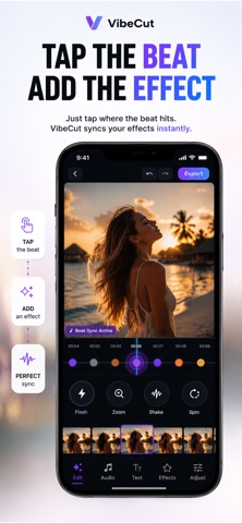 Video Editor & Maker: VibeCut — App Store screenshot 2