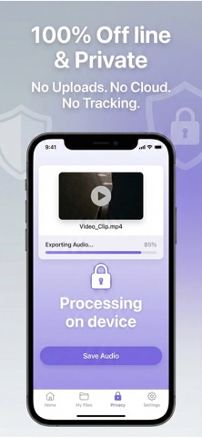 Video to MP3 & Audio Extractor — App Store screenshot 3